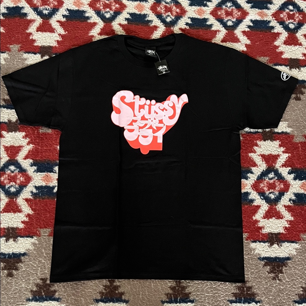 Brand New Men's Stussy x Curtis Mayfield Super Fly Soundtrack Tee Size L Black